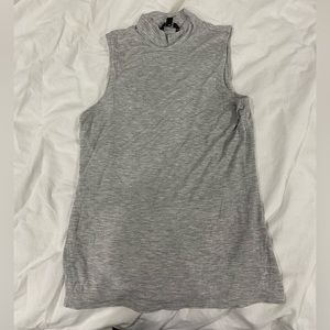 Ladies high neck line tank top